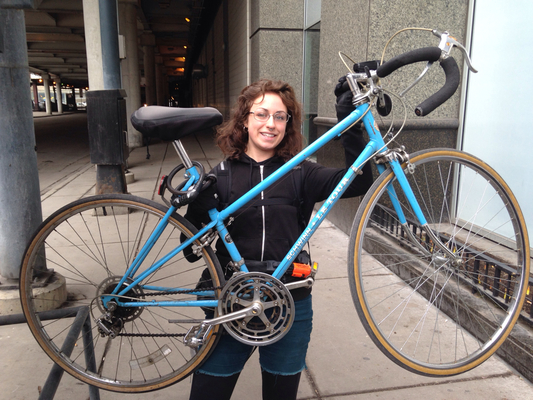 Emily Thorton Bike Commuter Chicago