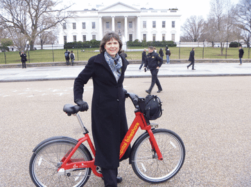Bike Commuter Cynthia Hoyle