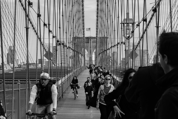Bike Commuters in New York